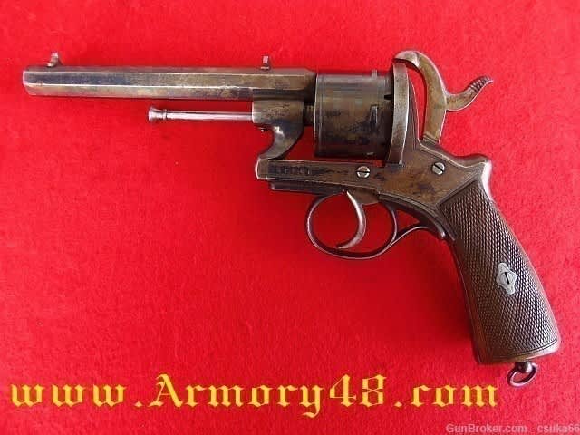 Gasser Pinfire Revolver circa 1860-img-2