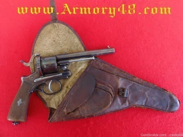 Gasser Pinfire Revolver circa 1860-img-0