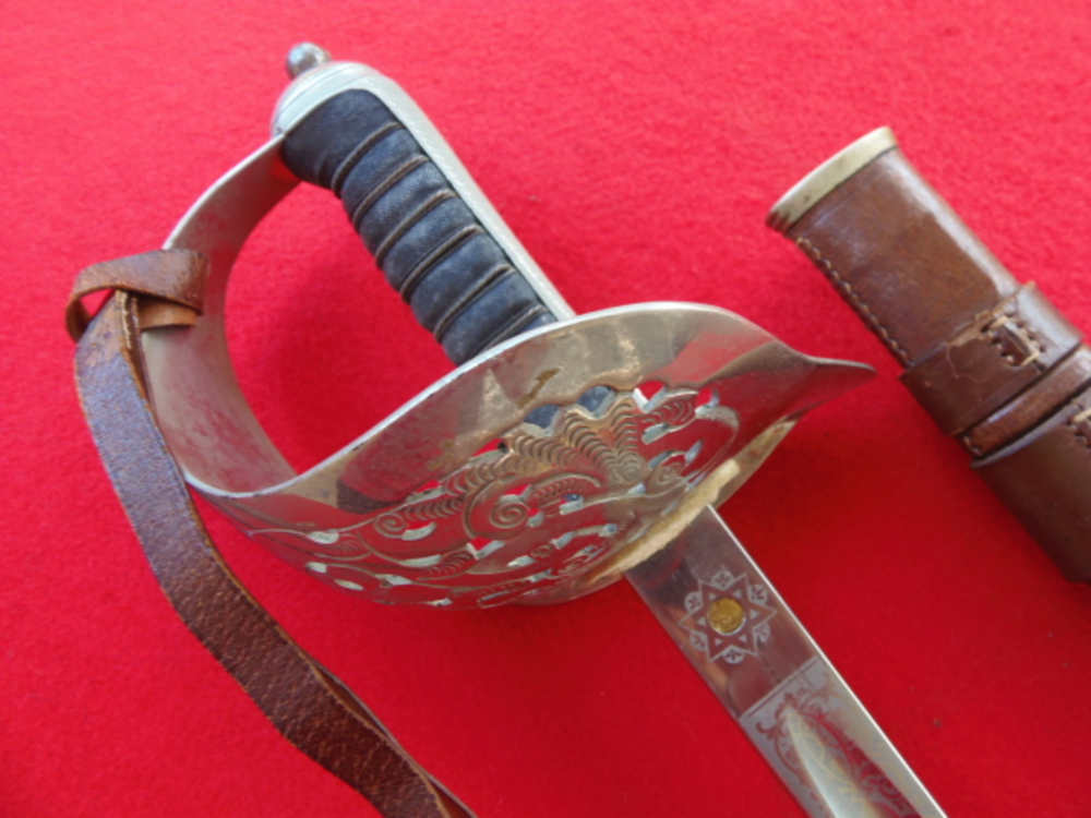 English 1897 pattern Infantry Officer's Sword George VI-img-4