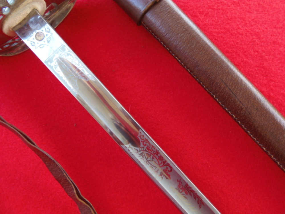 English 1897 pattern Infantry Officer's Sword George VI-img-5