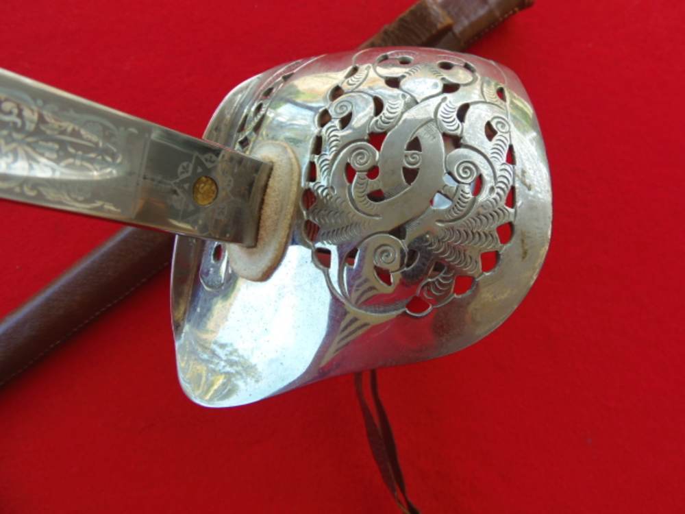 English 1897 pattern Infantry Officer's Sword George VI-img-16