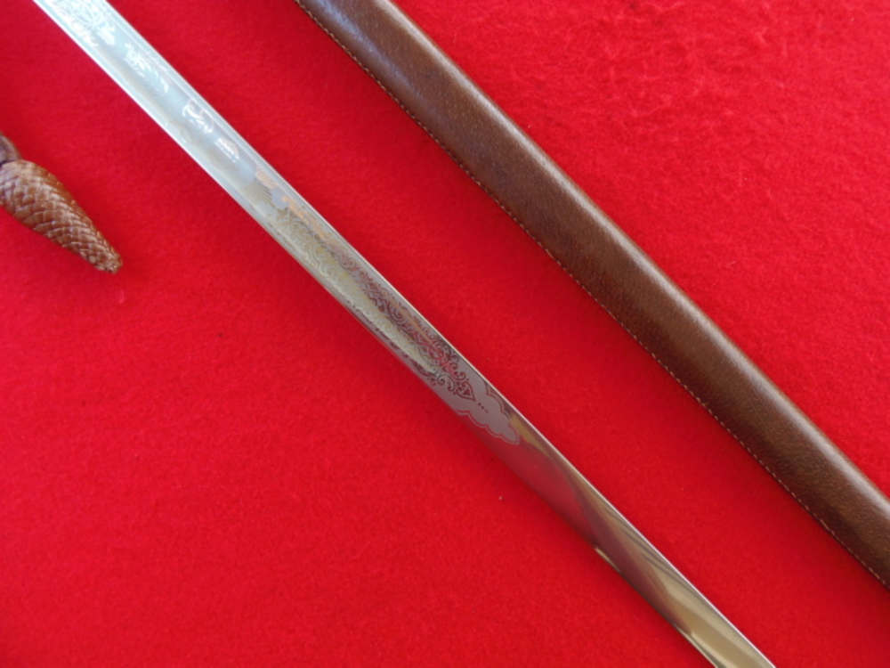 English 1897 pattern Infantry Officer's Sword George VI-img-6