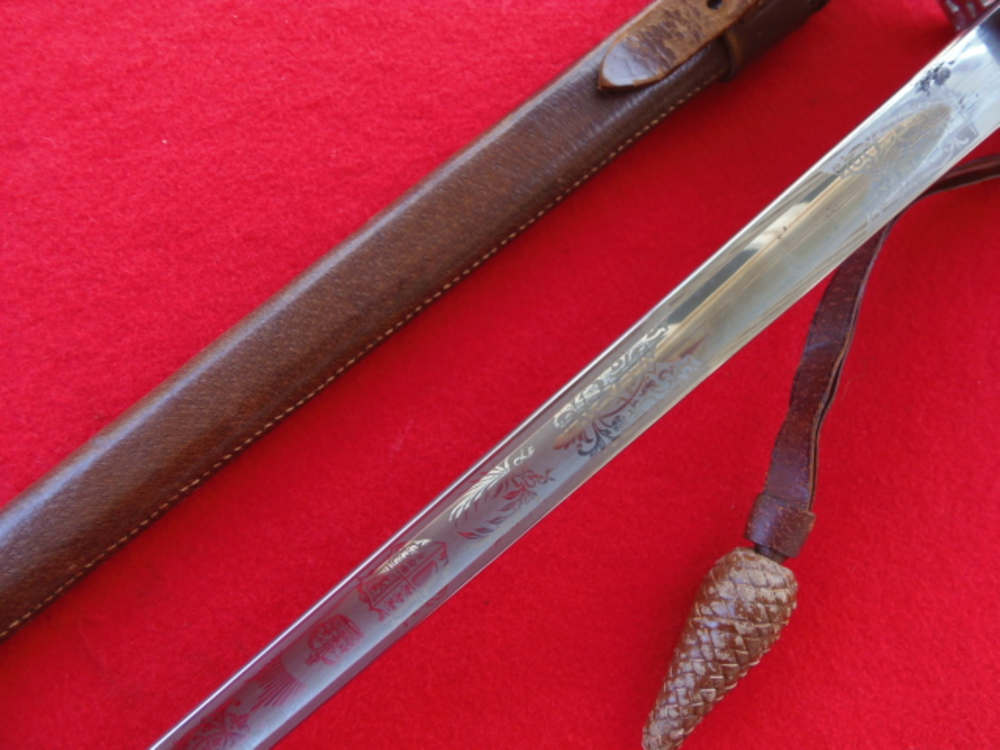 English 1897 pattern Infantry Officer's Sword George VI-img-12
