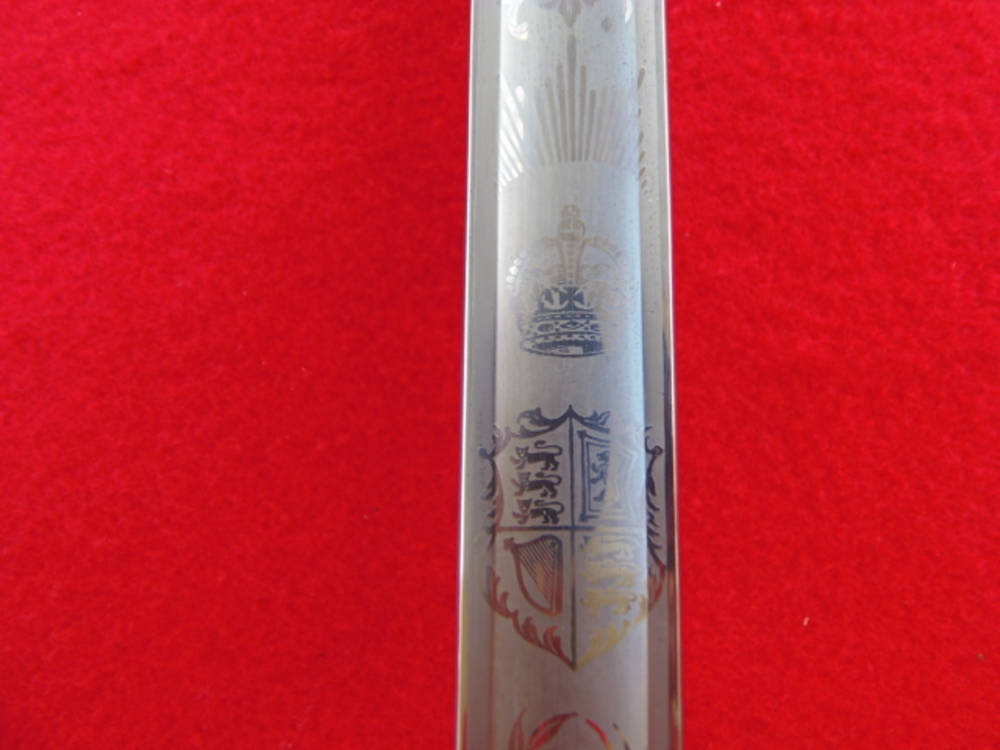 English 1897 pattern Infantry Officer's Sword George VI-img-15