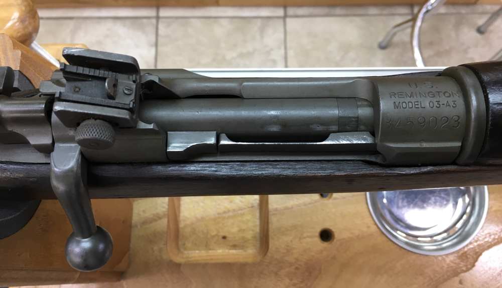 Remington 1903A3 .30-06 Springfield WWII US Military Bolt Action Rifle C&R-img-3