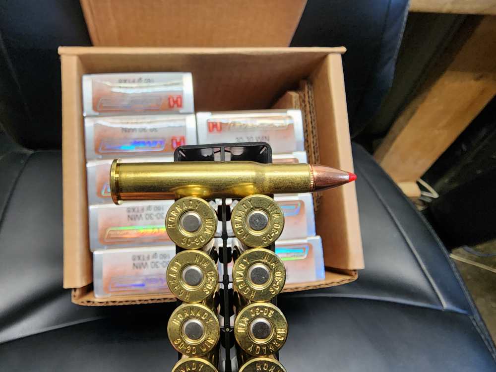 IN STOCK! 200 ROUNDS HORNADY 30-30 WIN LEVEREVOLUTION 160 GR FTX FLEX TIP-img-4