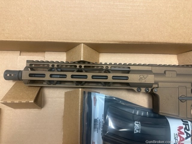 Zaviar ZX15 5.56 Nato 'Operator Series' 10.5" Complete Pistol Bronze-img-2