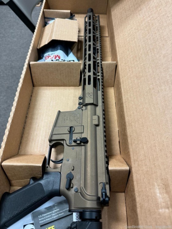 ZAVIAR, model Z-15, caliber 5.56 Nato, 16 inches,  Bronze-img-1