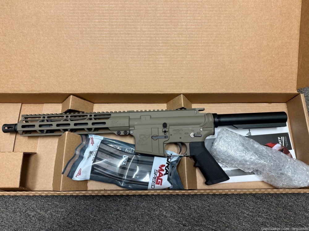 Zaviar ZX15 5.56 Nato 'Operator Series' 10.5" Nitride Complete Pistol -img-0