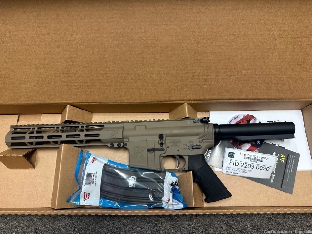 Zaviar ZX15 5.56 Nato 7.5"  Pistol-img-0