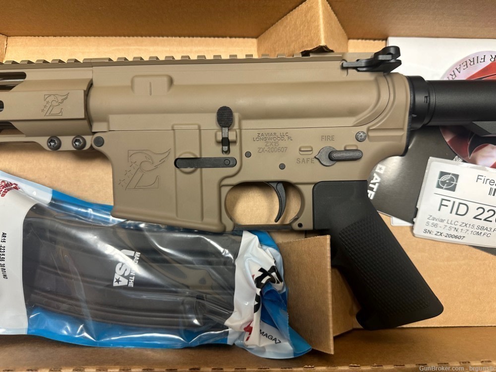 Zaviar ZX15 5.56 Nato 7.5"  Pistol-img-3
