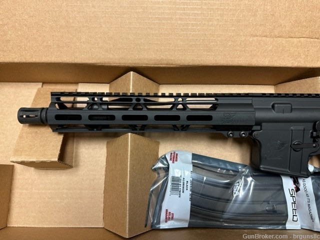 ZAVIAR 5.56 Nato 'Operator Series' 10.5" Pistol Blackk-img-1