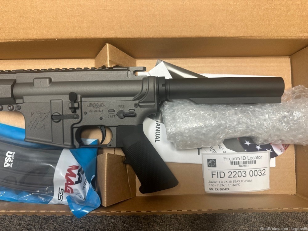 Zaviar 5.56 Nato ZX15 7.5" Pistol-img-4