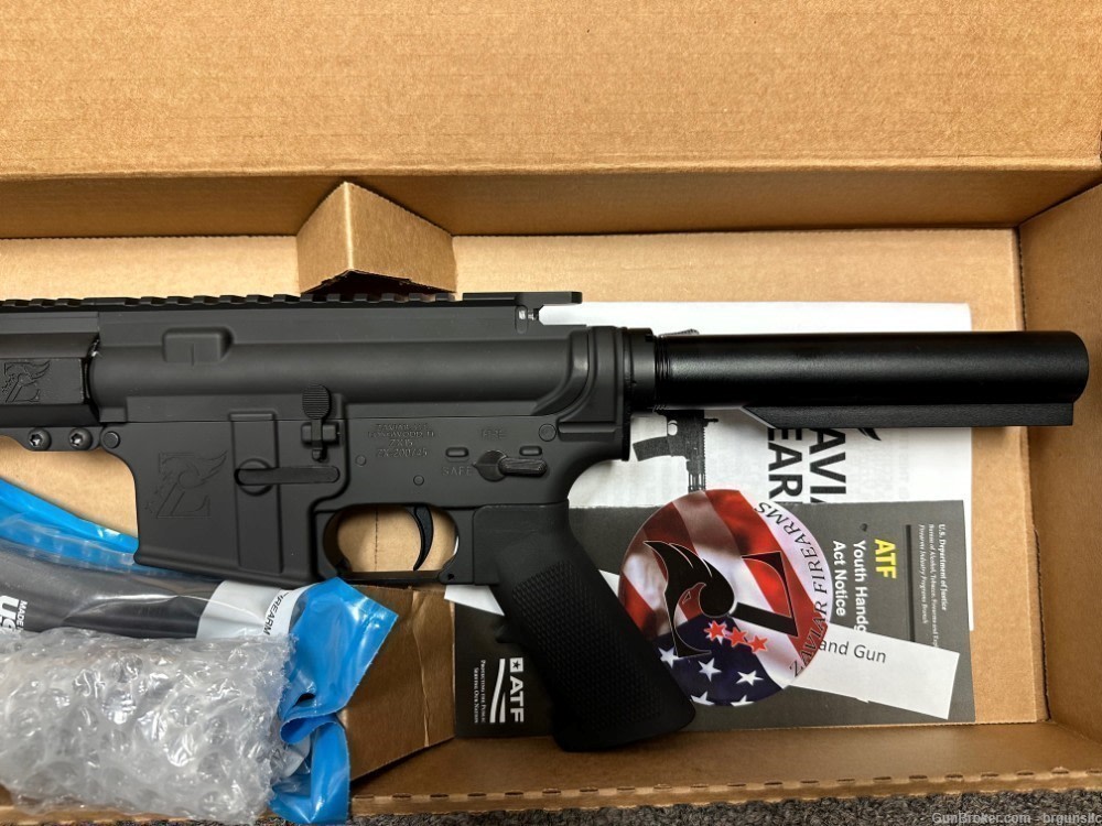Zaviar Firearms 5.56 Nato 'Operator Series' 7.5" Nitride Complete Pistol -img-2