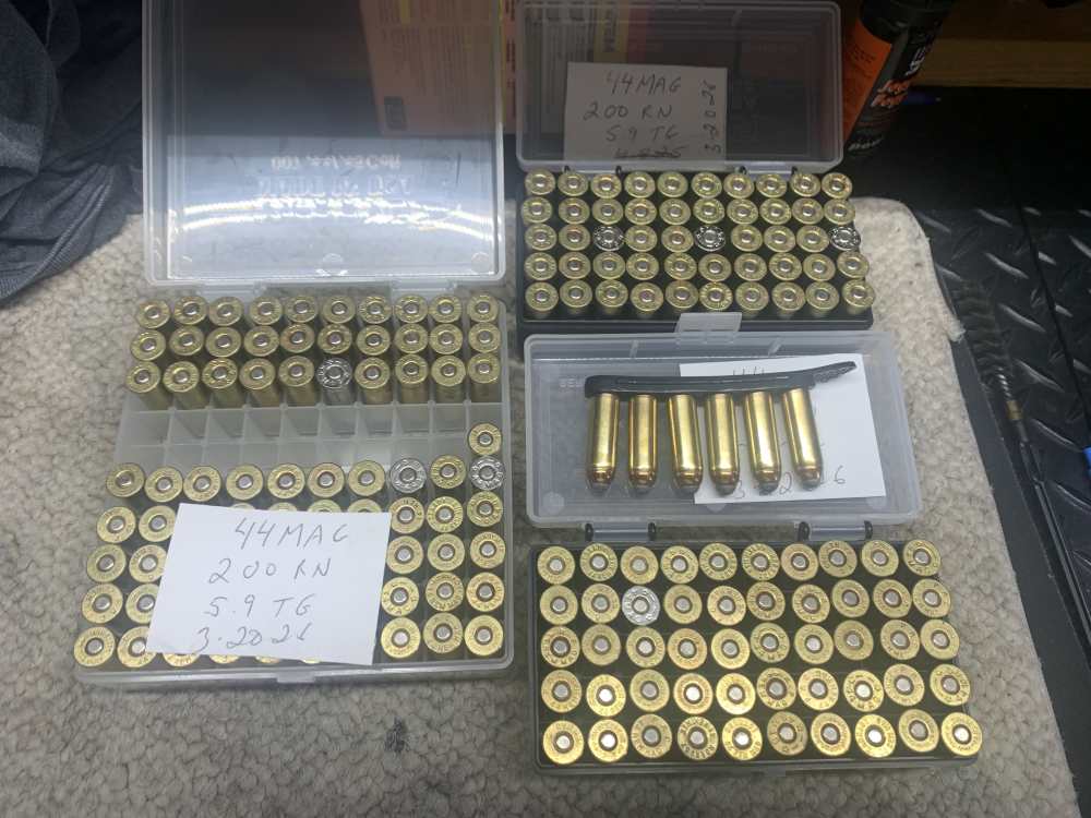 Attn: 44 Mag shooters & Reloaders! Package deal: Ammo, Brass and bullets!-img-0