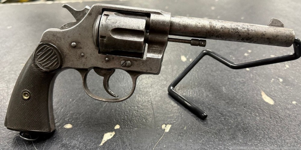 Colt New Service .38 WCF – 5.5” Barrel – Made in 1909-img-0