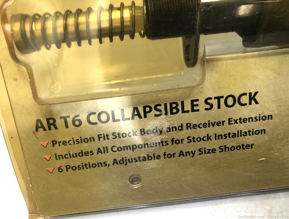 Tapco Intrafuse Stock AR T6 Collapsible Stock Olive Drab Color STK09161-img-1