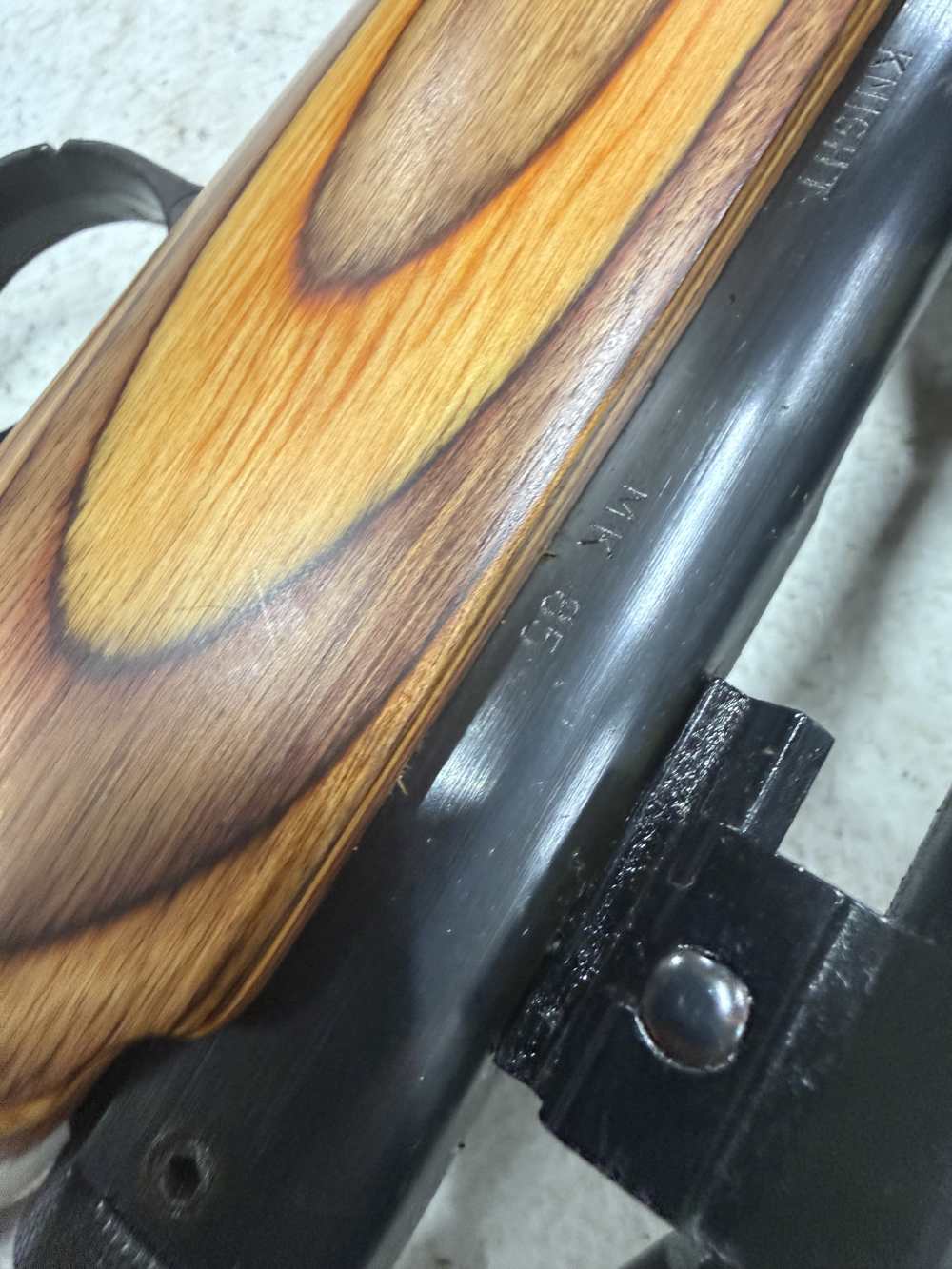 Knight MK 85 inline Muzzleloader 50cal w/ 209 conversion and scope!-img-15