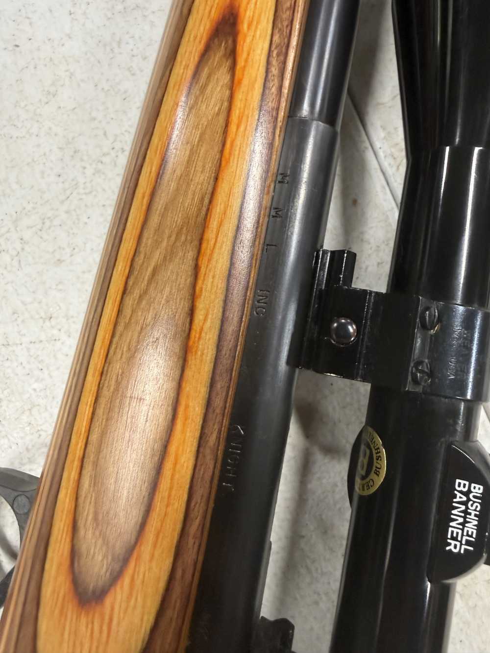 Knight MK 85 inline Muzzleloader 50cal w/ 209 conversion and scope!-img-11