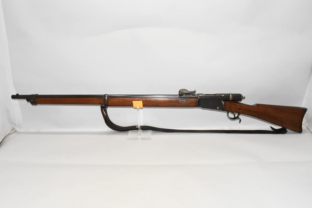 Nice Antique Swiss M78 Vetterli Bolt Action Rifle 41 RF Rimfire With Sling-img-6