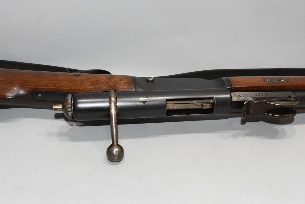 Nice Antique Swiss M78 Vetterli Bolt Action Rifle 41 RF Rimfire With Sling-img-13