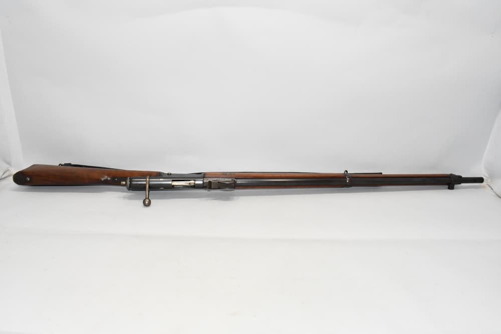 Nice Antique Swiss M78 Vetterli Bolt Action Rifle 41 RF Rimfire With Sling-img-11