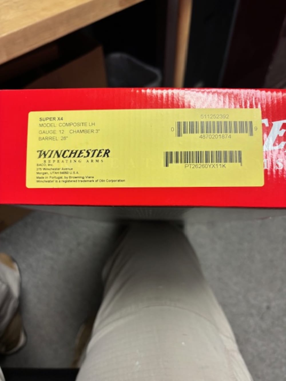 WINCHESTER SUPER X4 COMPOSITE LEFT HAND 12GA 28INCH 3INCH CHAMBER-img-15