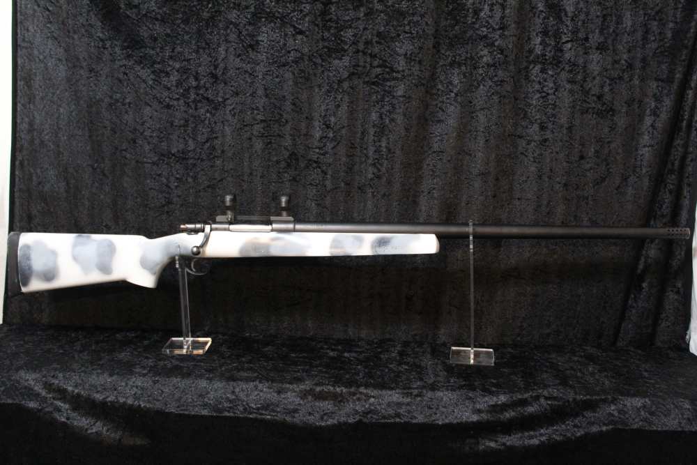 INTERARMS MARK X .300 Rem Ultra Mag with scope rings-img-0