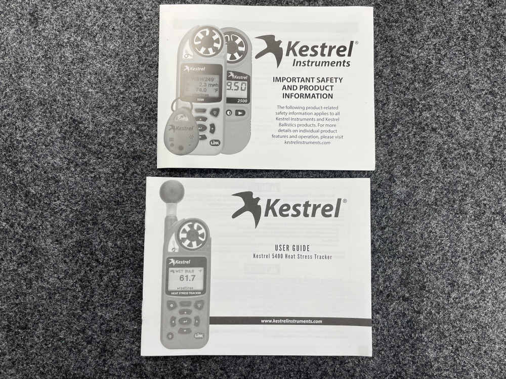 Kestrel 5400 Heat Stress Tracker and Weather Meter Orange -img-5
