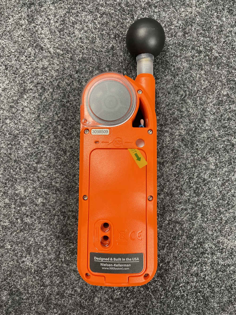 Kestrel 5400 Heat Stress Tracker and Weather Meter Orange -img-2