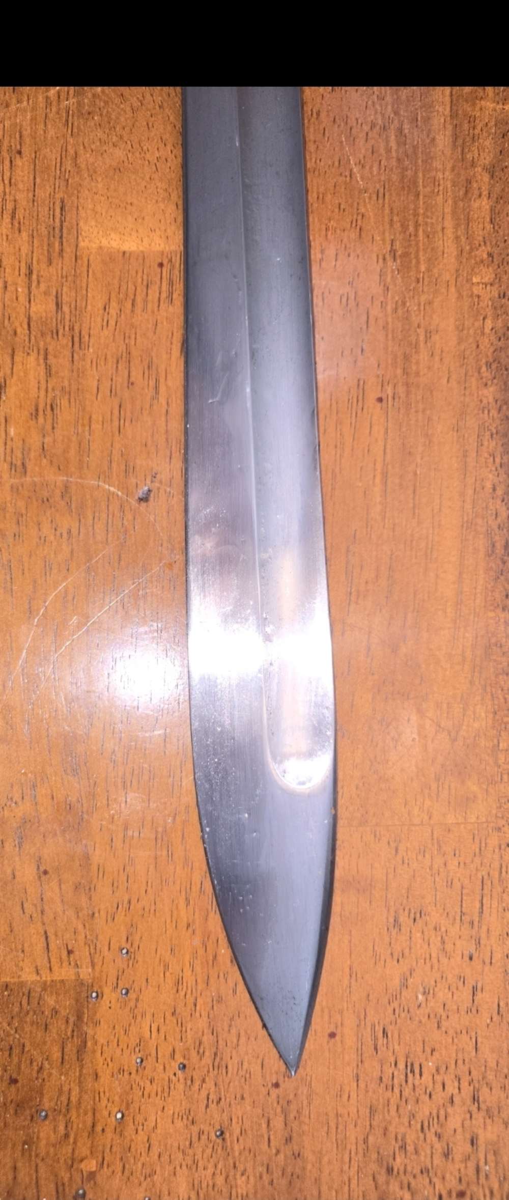 Ww1 german bayonet 98/05 butcher blade matching numbers scabbard orberndorf-img-16