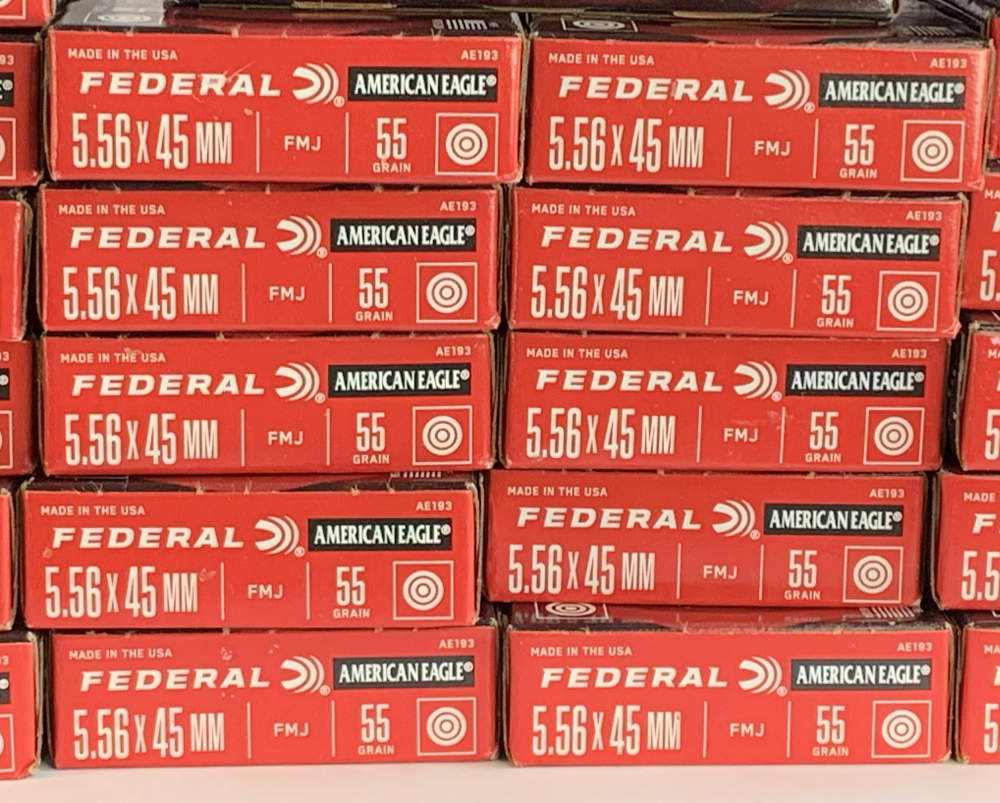 Federal American Eagle, 5.56x45mm NATO, M193, 55gr., FMJ, 20rds. AE193.-img-2