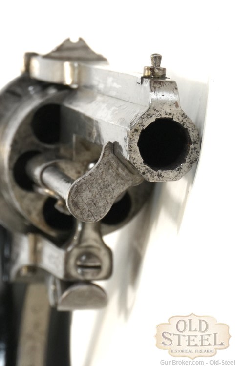 Faure Le Page 9mm Pinfire 6-Shot Revolver Folding Trigger Engraved Antique-img-9