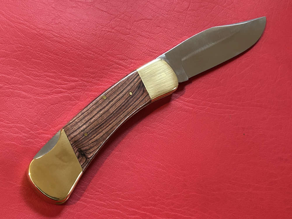 Vintage 1980’s Falcon Italy Handmade Large Lock Back Pocket Knife NOS -img-2