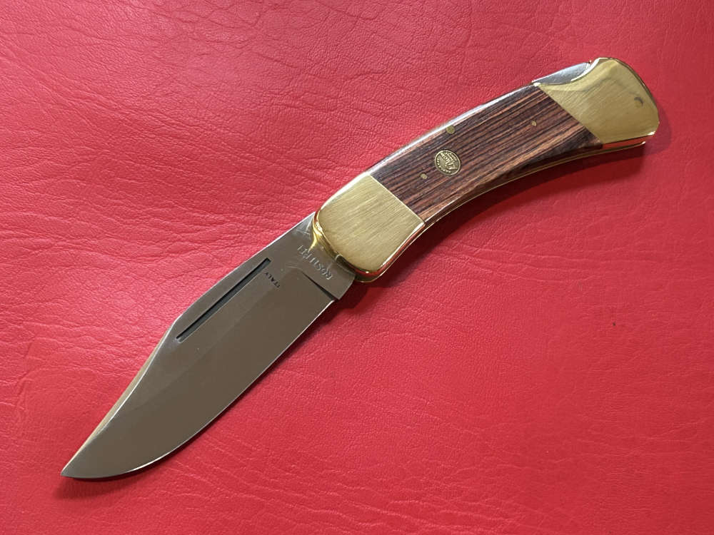 Vintage 1980’s Falcon Italy Handmade Large Lock Back Pocket Knife NOS -img-1