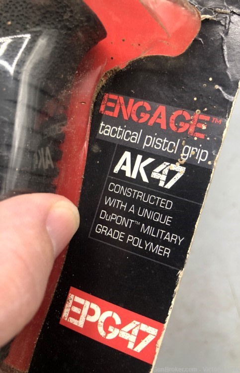 Mission First Tactical AK47 Engage Tactical Pistol Grip EPG47 Black Color-img-2