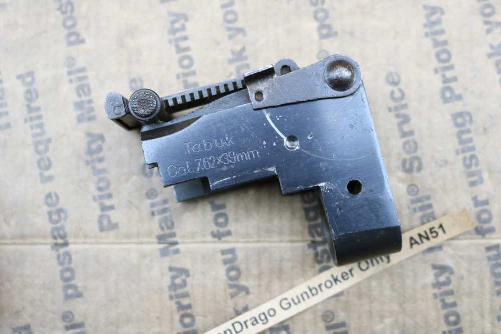 Iraqi Tabuk AK47 Rear Sight Base + Leaf AK-47 Kit 1987 RSB OEF OIF-img-1