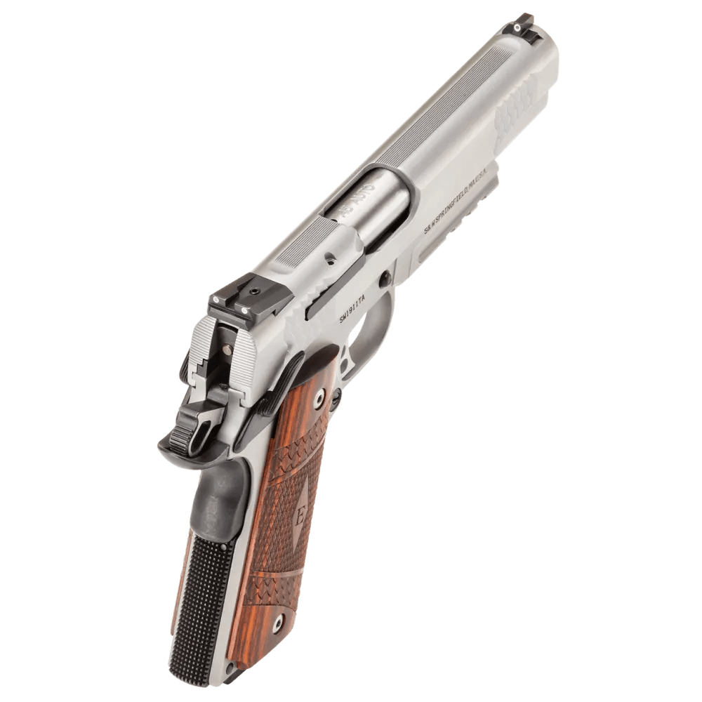 SMITH & WESSON 1911TA E-Series Pistol 45 ACP Tritium Night Sights Pic Rail -img-5