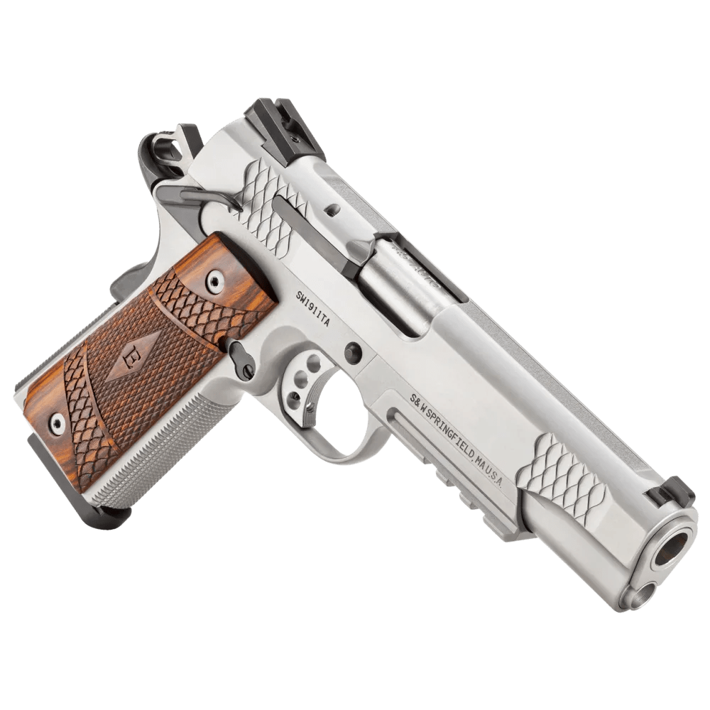 SMITH & WESSON 1911TA E-Series Pistol 45 ACP Tritium Night Sights Pic Rail -img-3