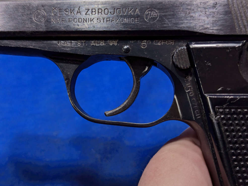 CZ 50 Vz. 50 First-Year 1950 Strakonice .32 ACP - Matching, 95%+, 2 Mags-img-22