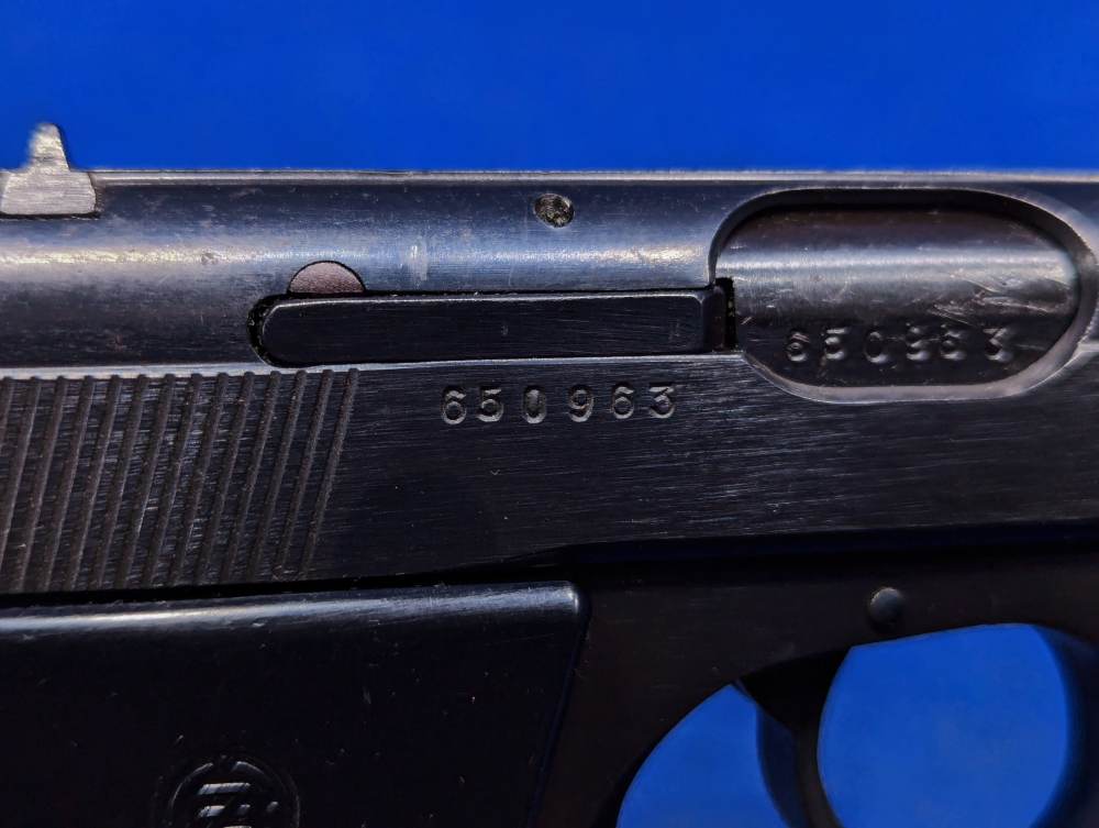 CZ 50 Vz. 50 First-Year 1950 Strakonice .32 ACP - Matching, 95%+, 2 Mags-img-29