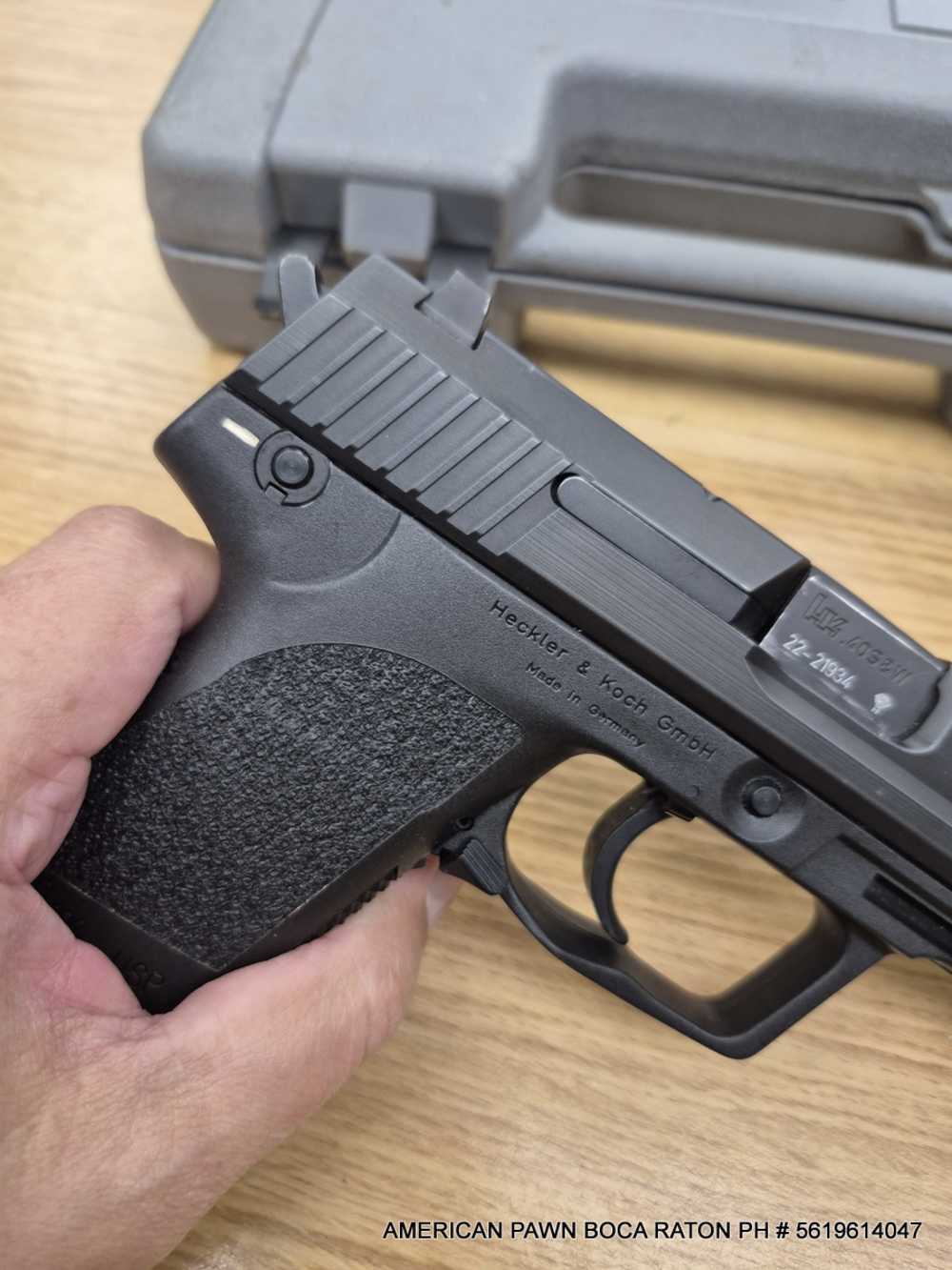 HK USP 40. PLUS 4" 9MM BARREL, GRAY COLOR BOX, 2 13RD MAG'S  -img-12