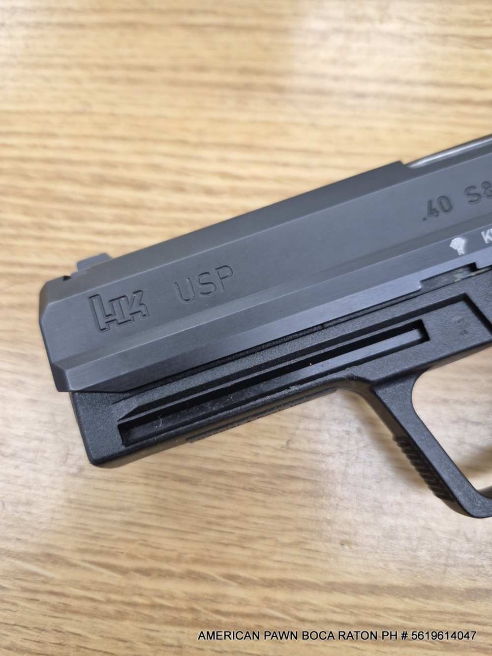 HK USP 40. PLUS 4" 9MM BARREL, GRAY COLOR BOX, 2 13RD MAG'S  -img-7