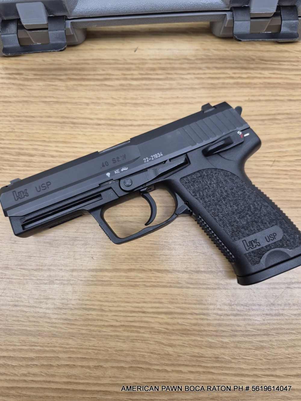 HK USP 40. PLUS 4" 9MM BARREL, GRAY COLOR BOX, 2 13RD MAG'S  -img-5