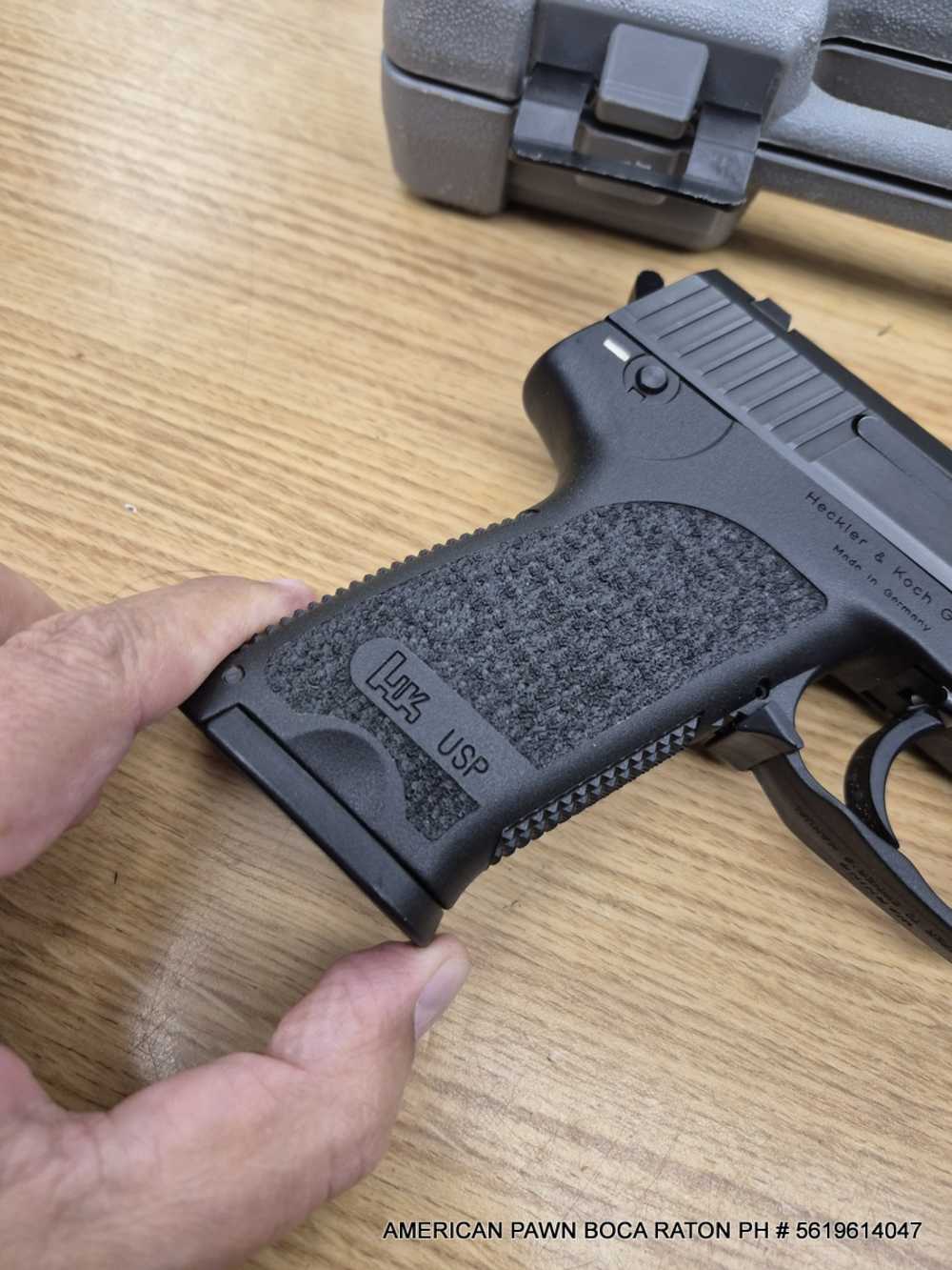 HK USP 40. PLUS 4" 9MM BARREL, GRAY COLOR BOX, 2 13RD MAG'S  -img-13