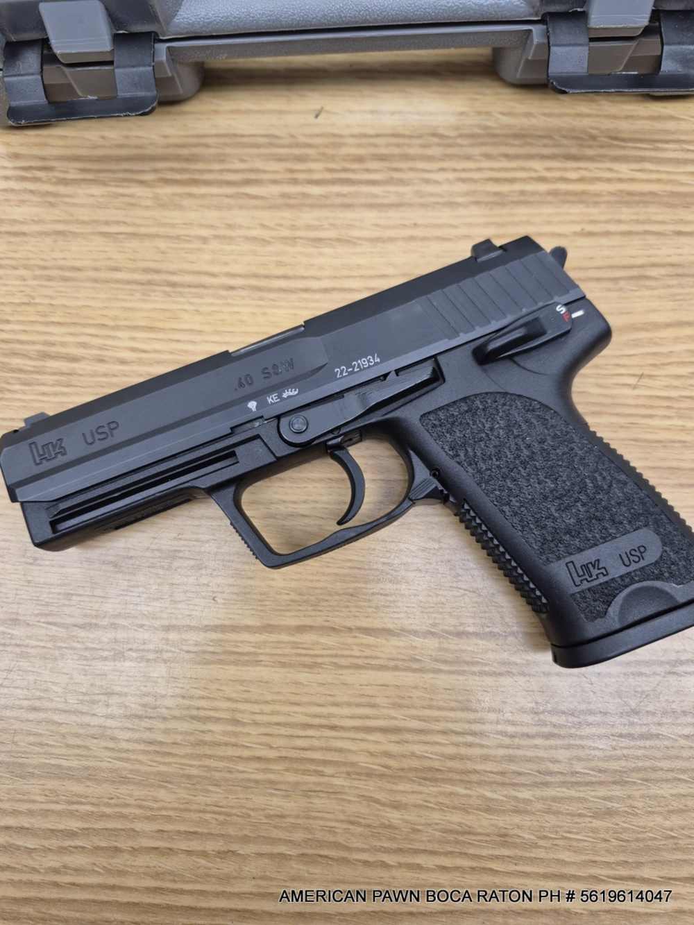 HK USP 40. PLUS 4" 9MM BARREL, GRAY COLOR BOX, 2 13RD MAG'S  -img-6
