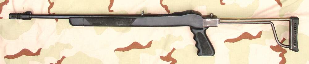 Ruger 10/22 Molded Polymer & Steel Folding Stock- 18" bbl- Threaded End #2-img-1