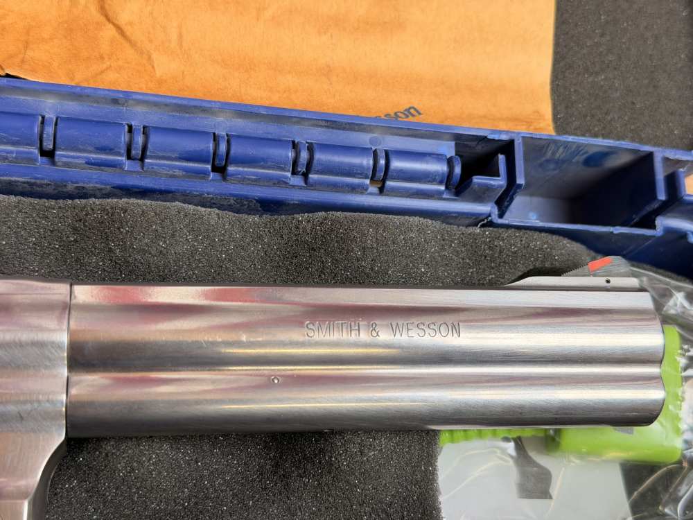 Smith & Wesson Model 686-6 .357 Magnum 6” Stainless w/ Original Case-img-2