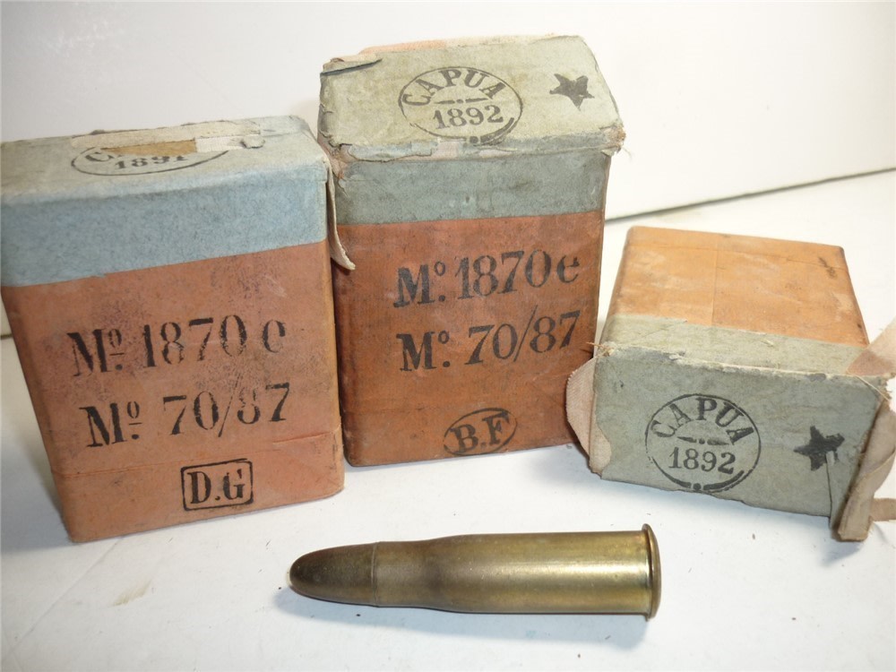 1rd - 10.4x47R - Italian Vetterli - ORIGINAL AMMO - 1891-img-0
