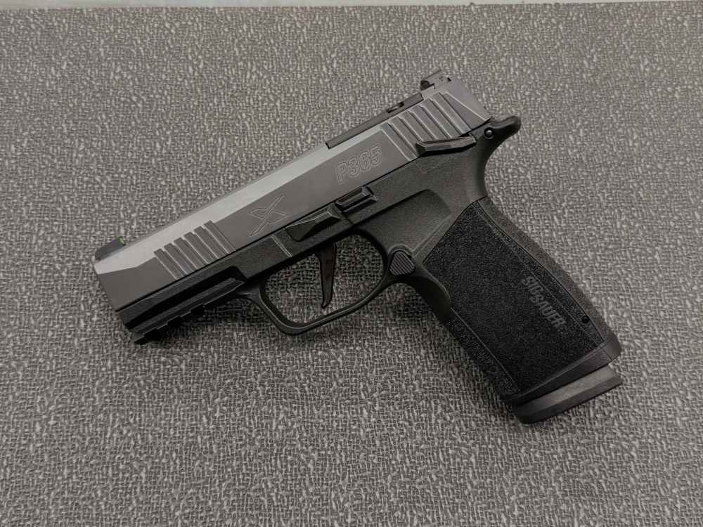 Sig 365X Macro TACPRO 9mm GRAY Pistol 5 Mags & Bag 365XCA-9-GYXR3-MS-TACPRO-img-1